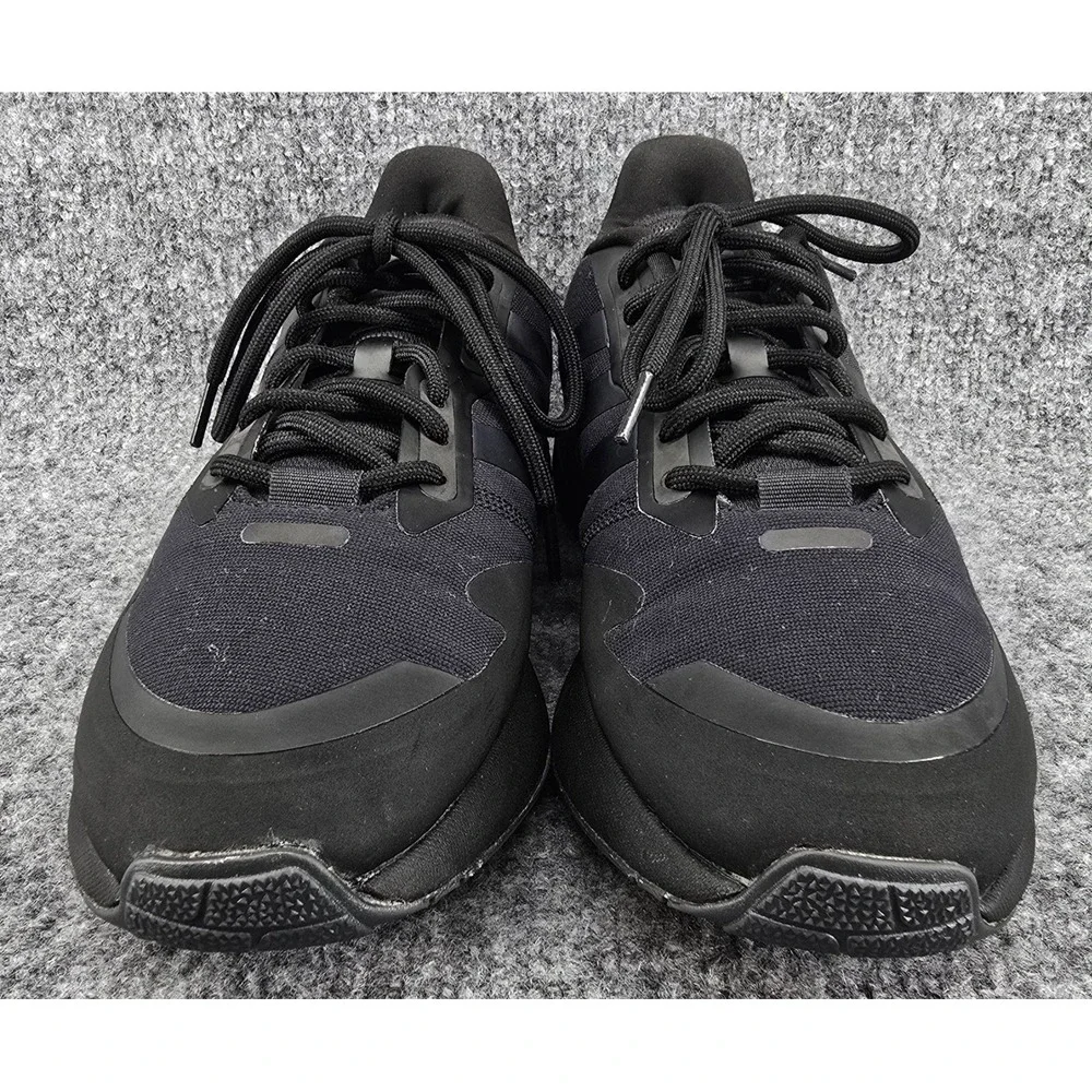 Adidas Originals ZX 1K Boost Sneakers Men's 11 Black Blue Metallic Sports H05335